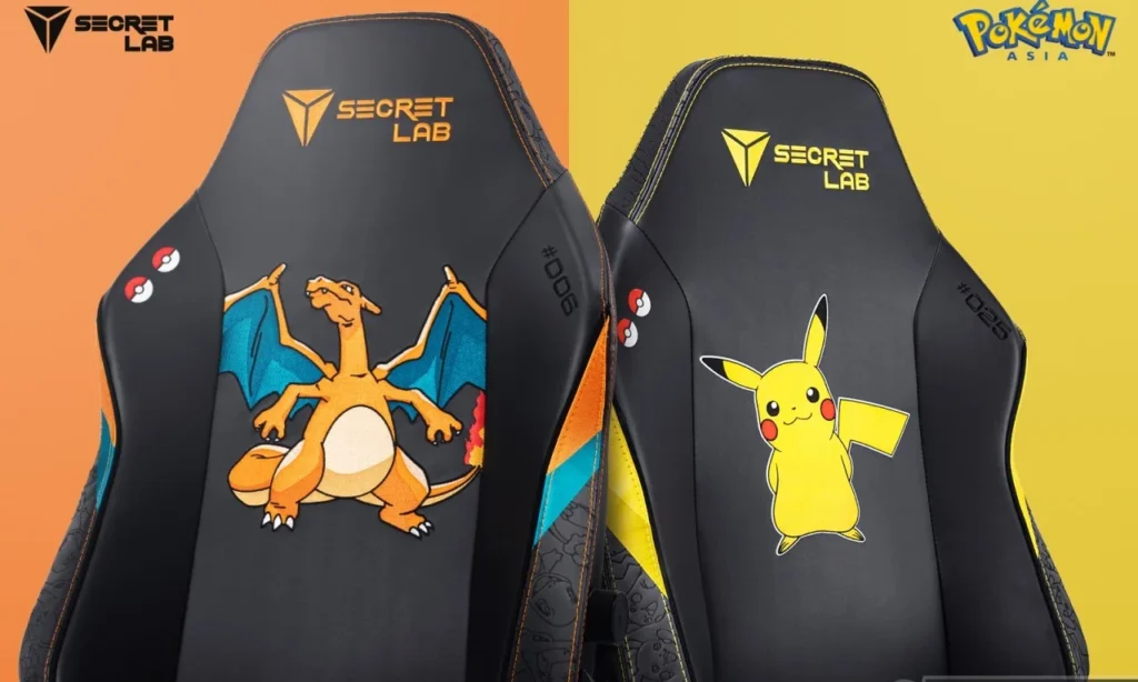Kursi Gaming Pokémon Kolaborasi Secretlab Siap Dirilis